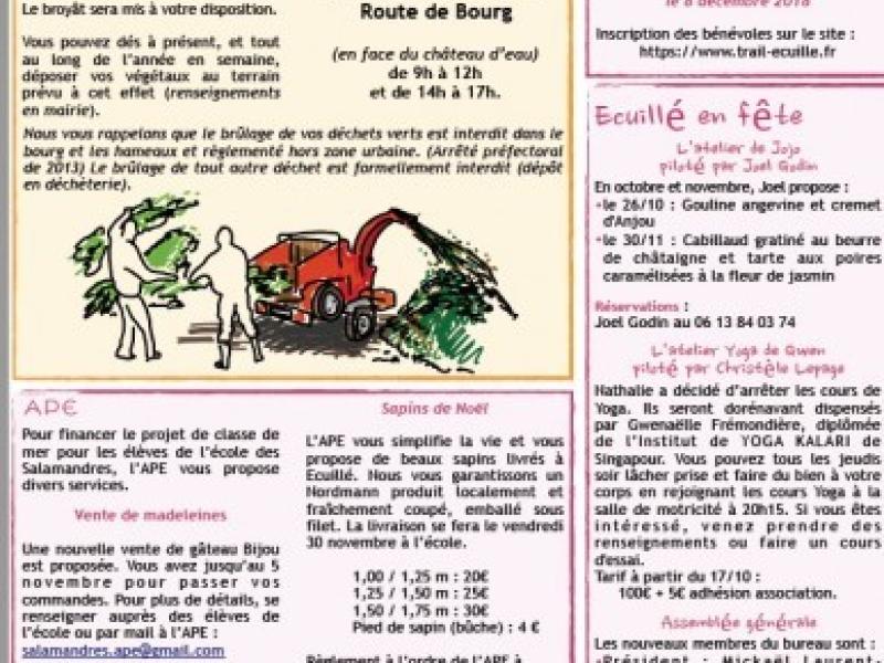 Bulletin communal novembre 2018
