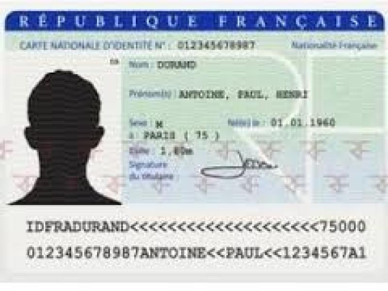 Carte nationale d'identité - nouveauté