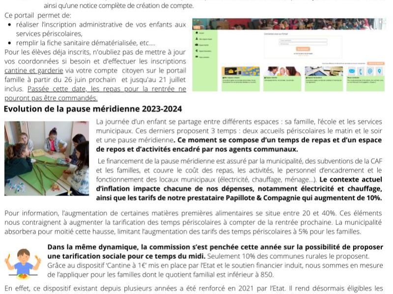 NEWSLETTER JUIN 2023