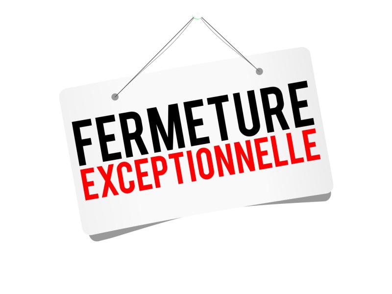 fermeture exceptionnelle de la Mairie