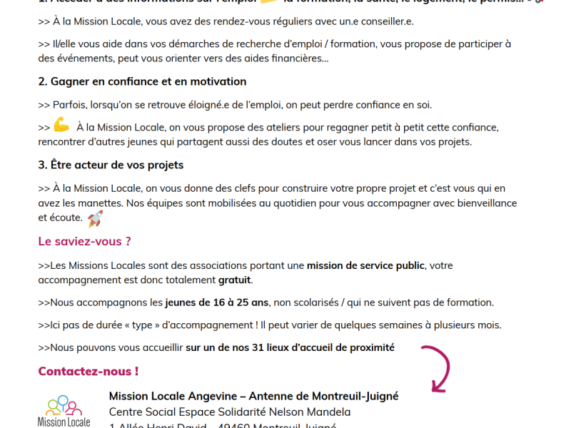 mission locale angevine