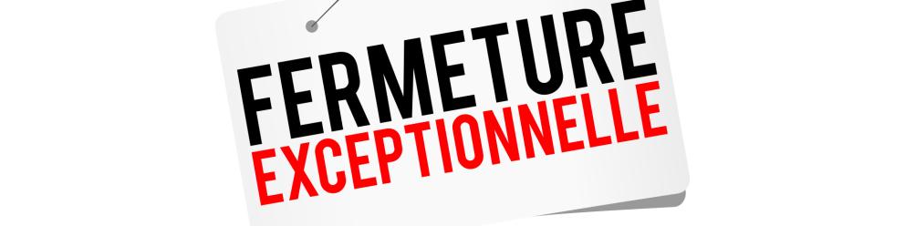 fermeture exceptionnelle de la Mairie